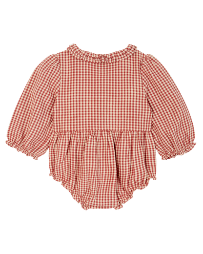 Combibloomer vichy framboise