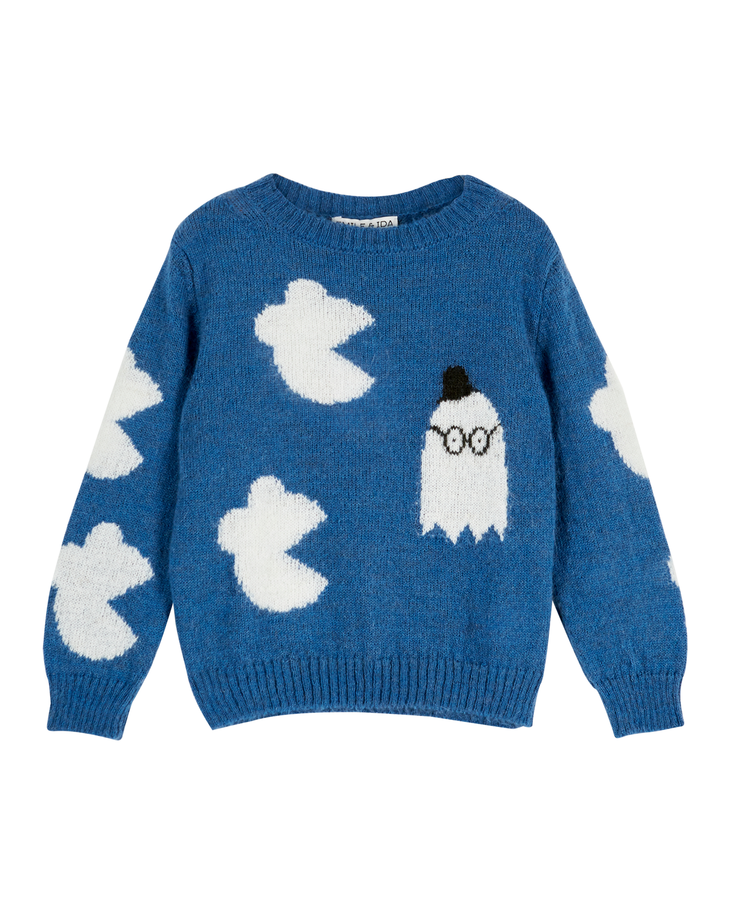 Pull fantôme bleu