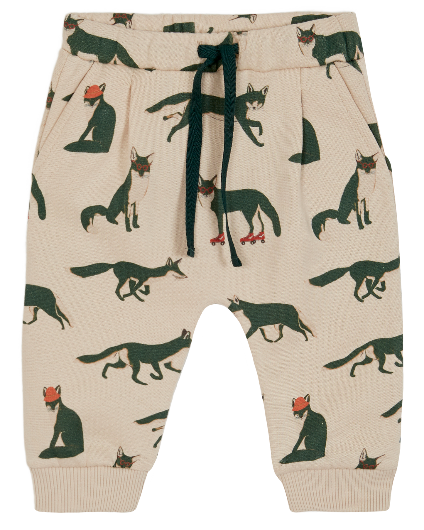 Jogger renard coton bio écru