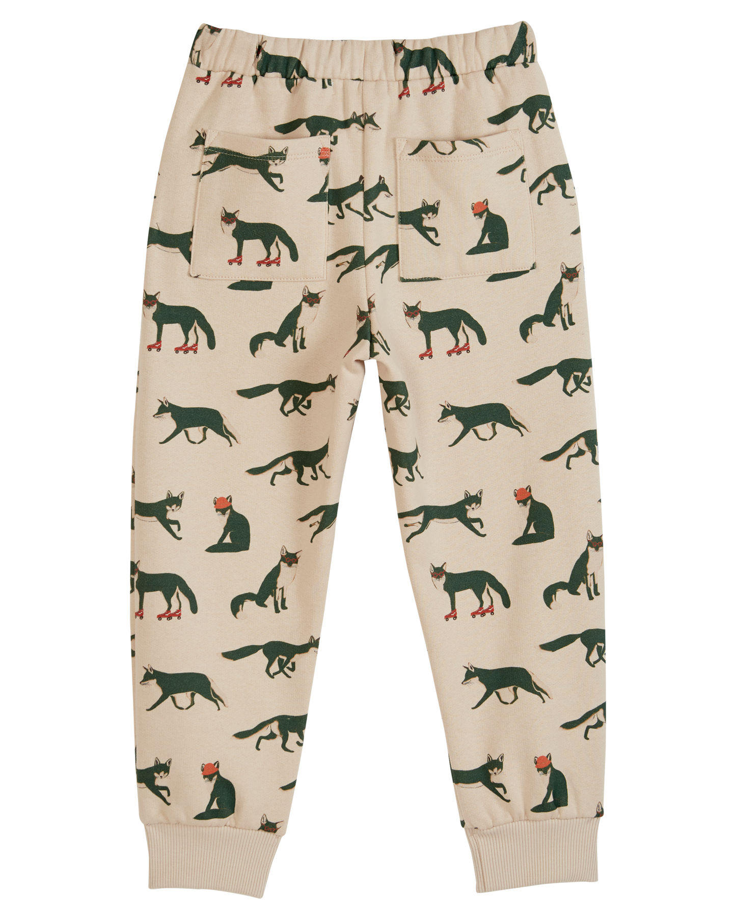 Jogger renard coton bio écru