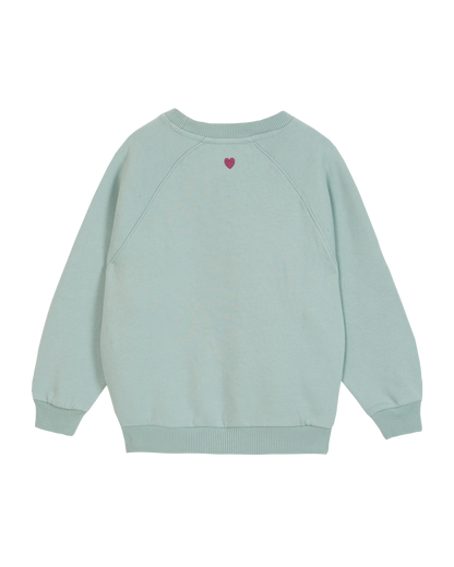 Sweat Bonjour enfant coton bio pluie