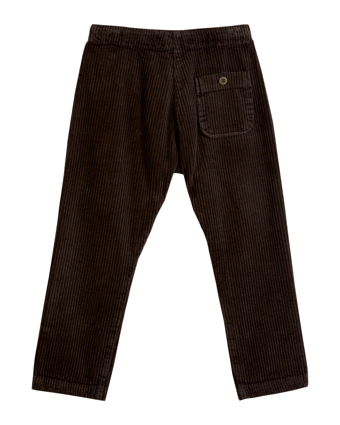 Pantalon velours bitume