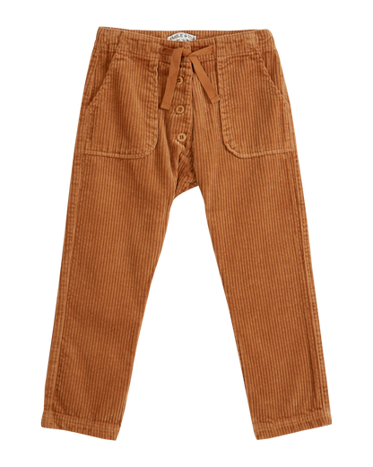 Pantalon velours caramel