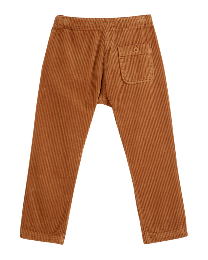 Pantalon velours caramel