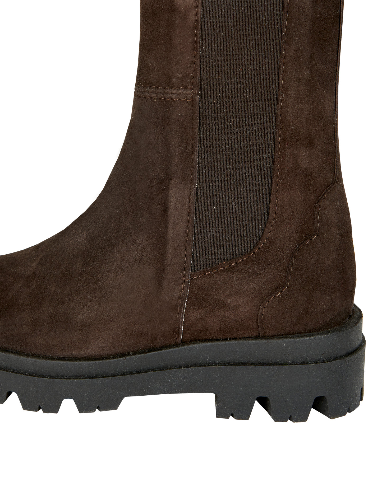 Boots cuir cacao