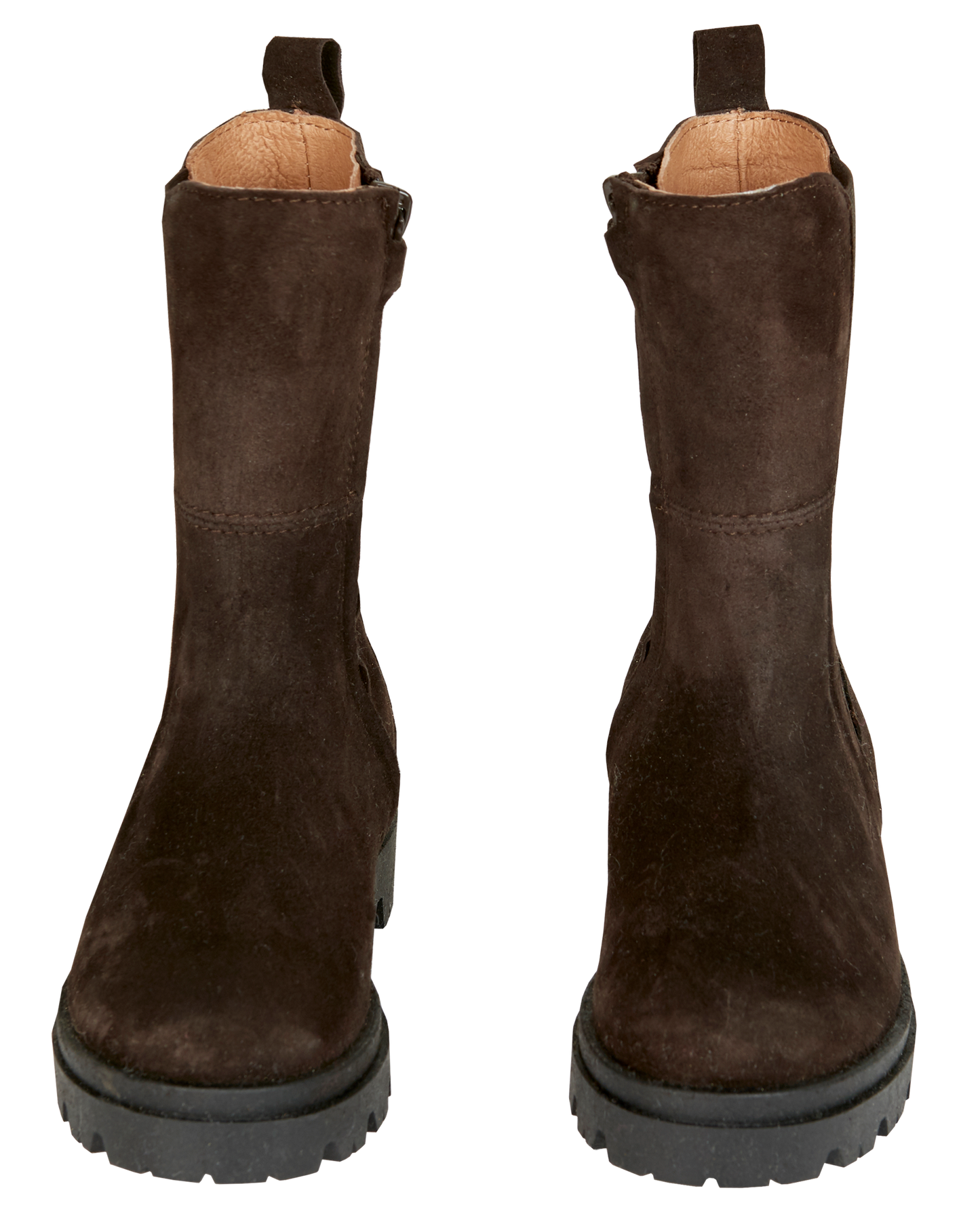 Boots cuir cacao