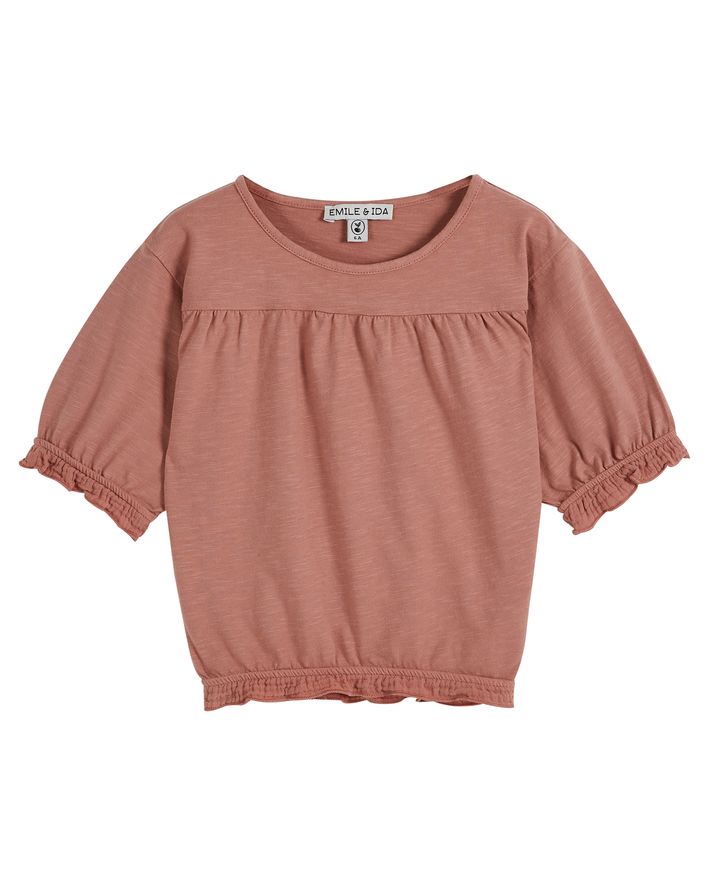 T-shirt coton bio bois