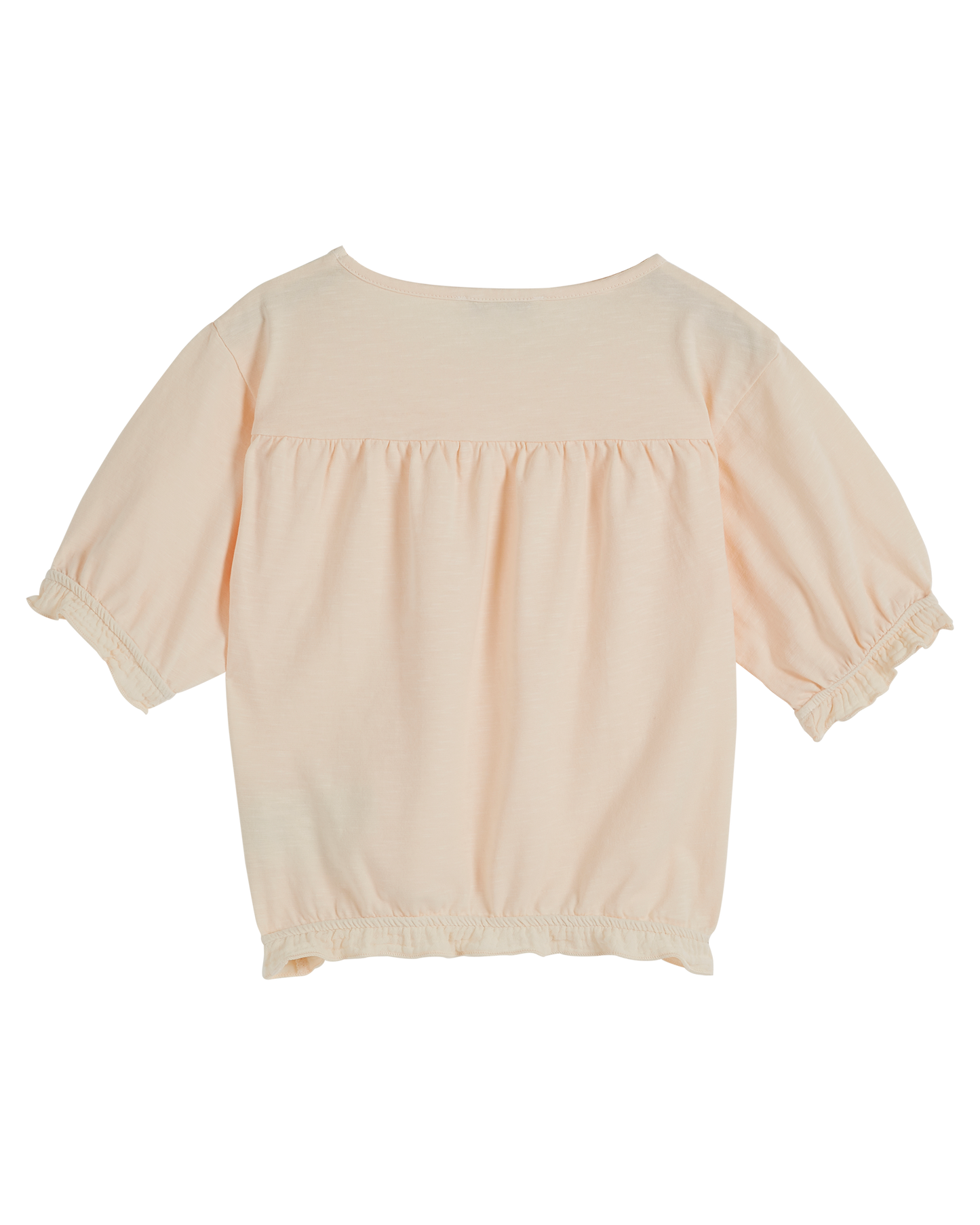 T-shirt coton bio crème