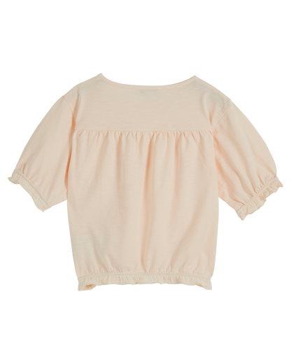 T-shirt coton bio crème