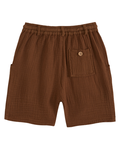 Short gaze de coton cookie