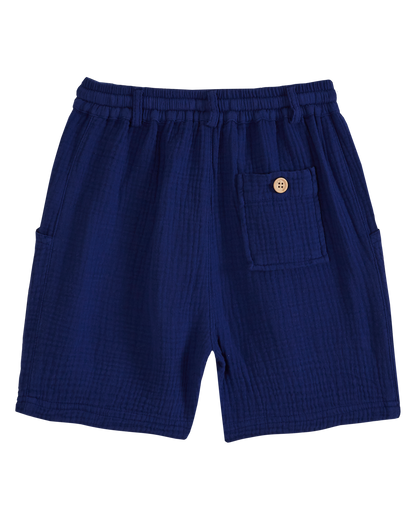 Short gaze de coton minuit