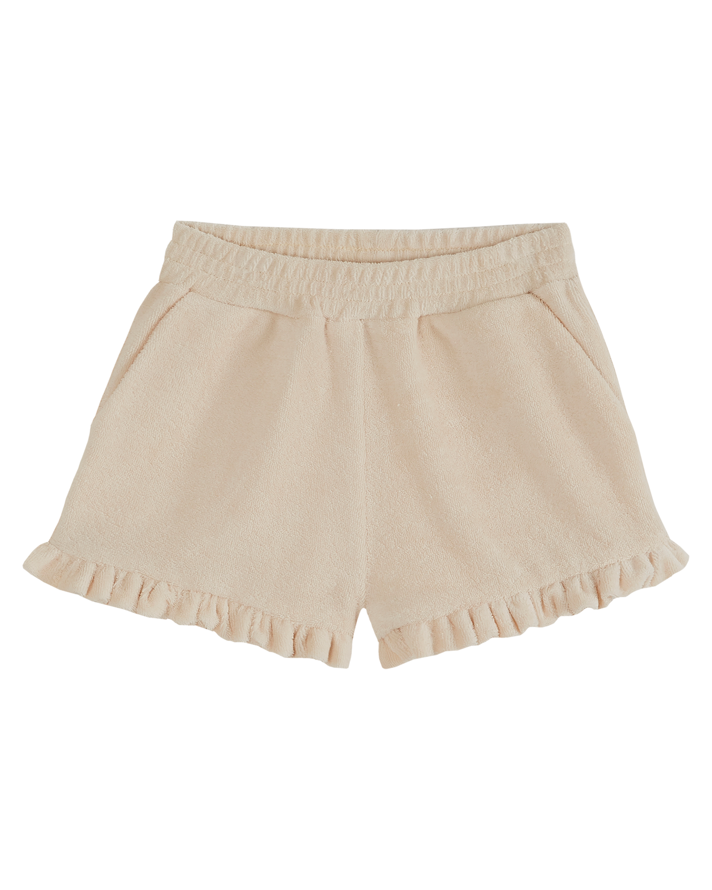 Short éponge crème