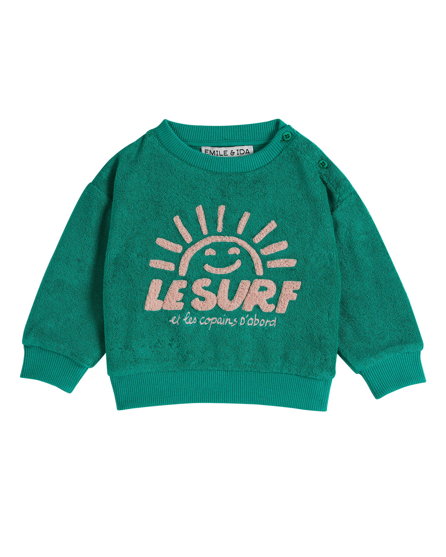 Sweat éponge surf haricot