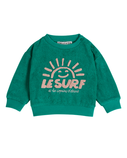 Sweat éponge surf haricot