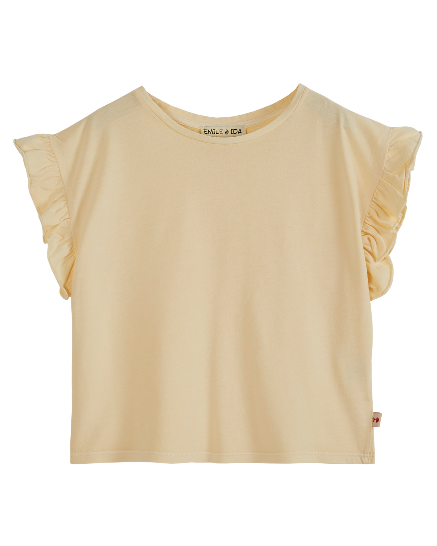 T-shirt coton et teinture bio fille primevere