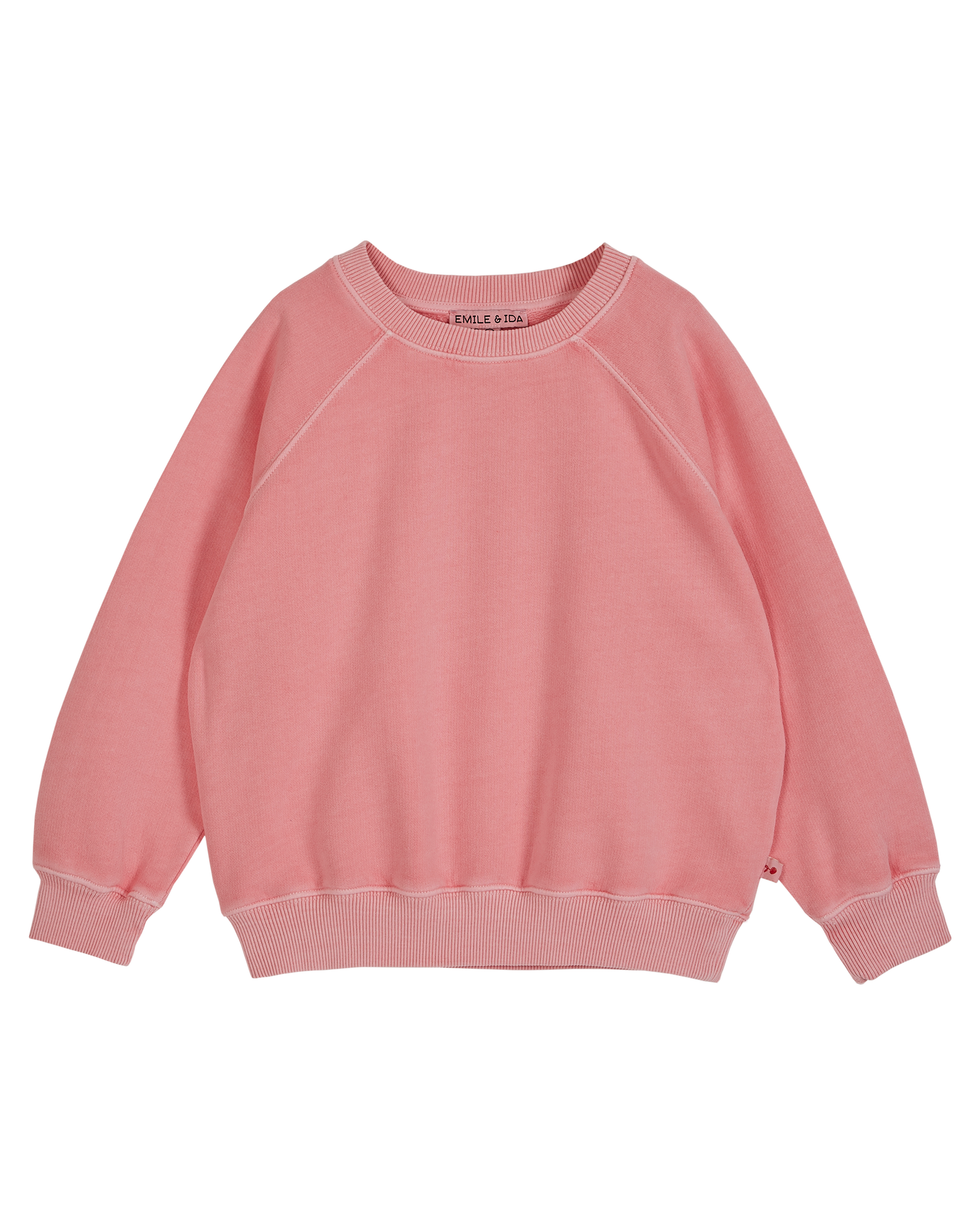 Sweat coton et teinture bio fille magnolia