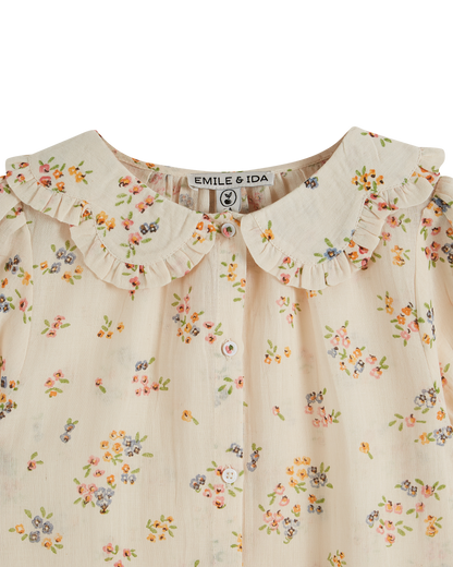 Blouse fleurs achillea
