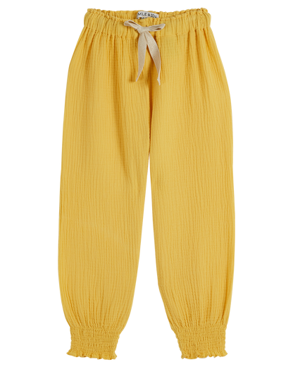 Pantalon gaze de coton pollen