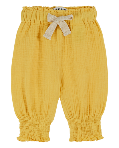 Pantalon gaze de coton pollen