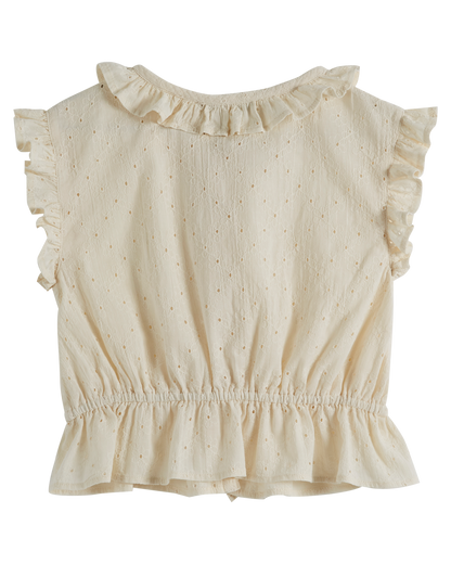 Blouse broderie anglaise chantilly