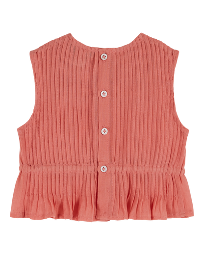 Blouse bébé vintage grenadine