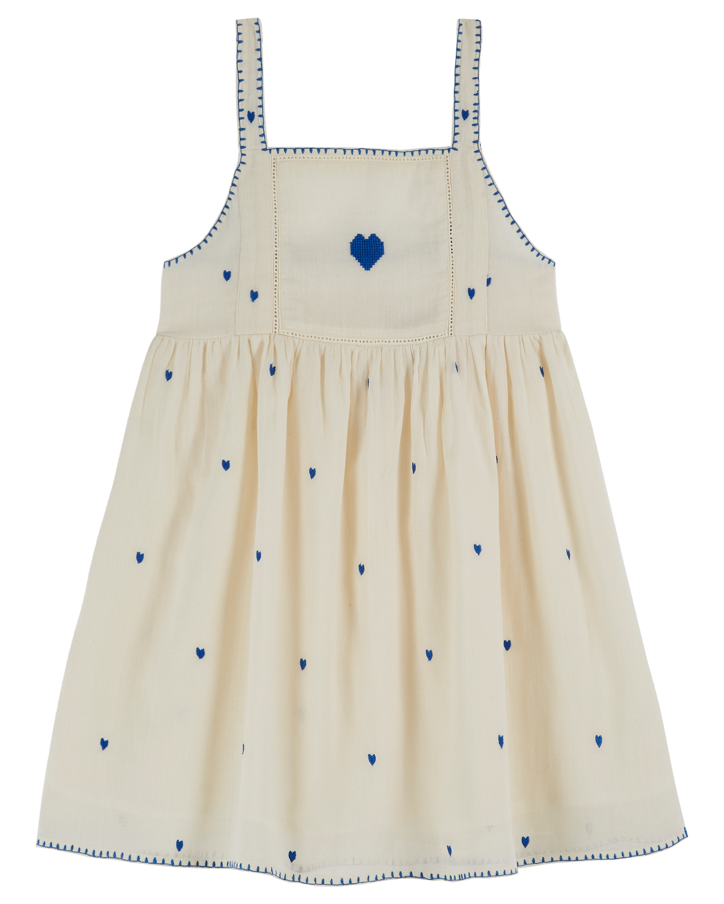 Robe broderie coeur chantilly
