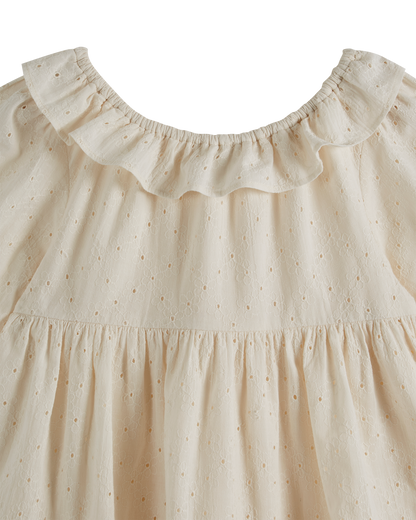 Robe broderie anglaise chantilly