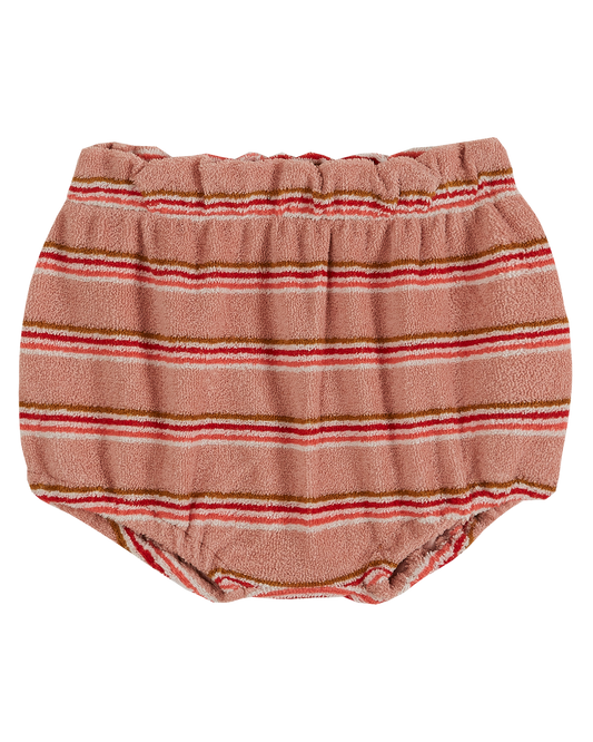 Bloomer éponge bébé rayure rosette