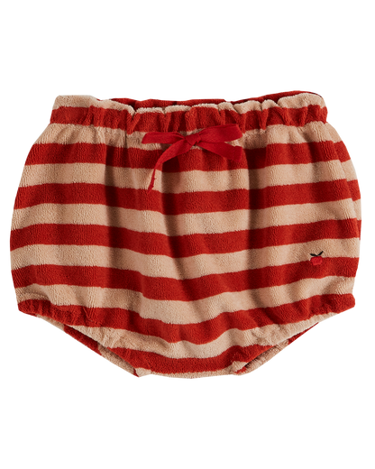 Bloomer éponge rayure rouge