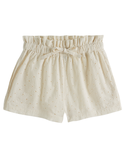 Short broderie anglaise fille chantilly