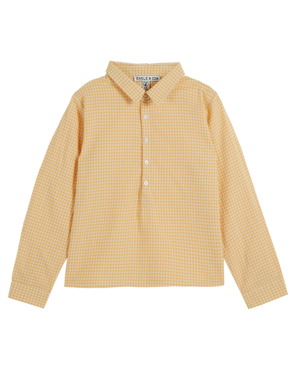 Kurta vichy jaune