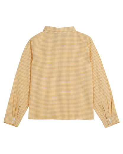 Kurta vichy jaune