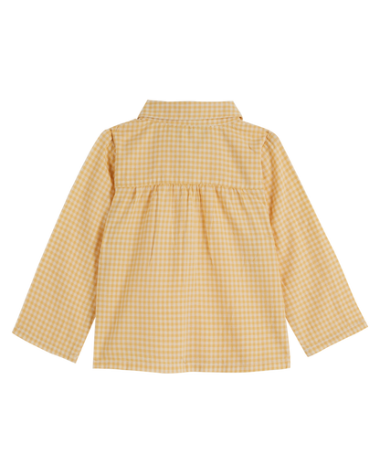 Kurta vichy jaune