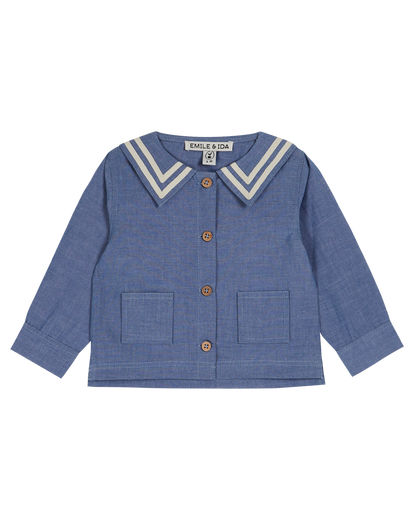 Vareuse chambray