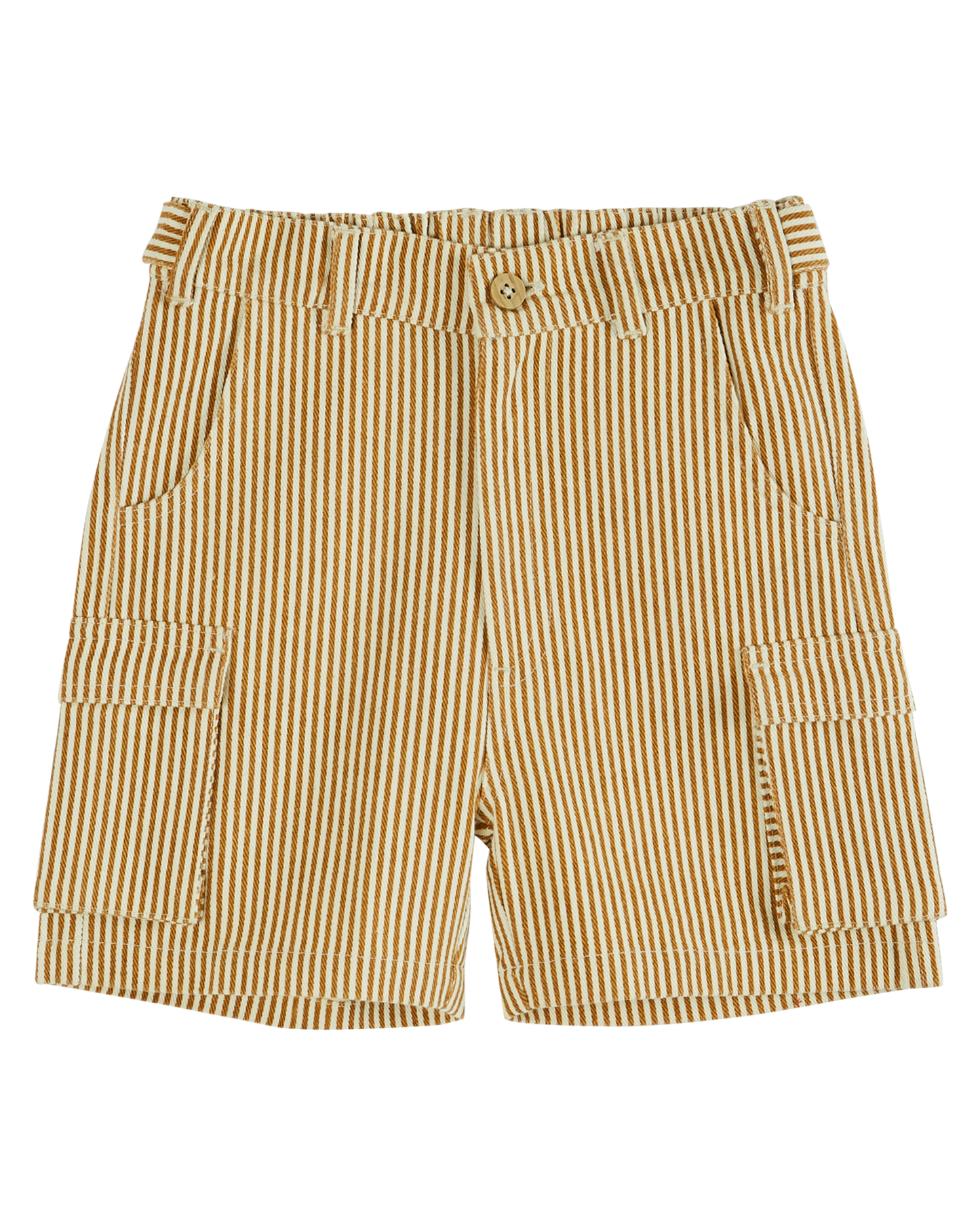 Short cargo rayure miel