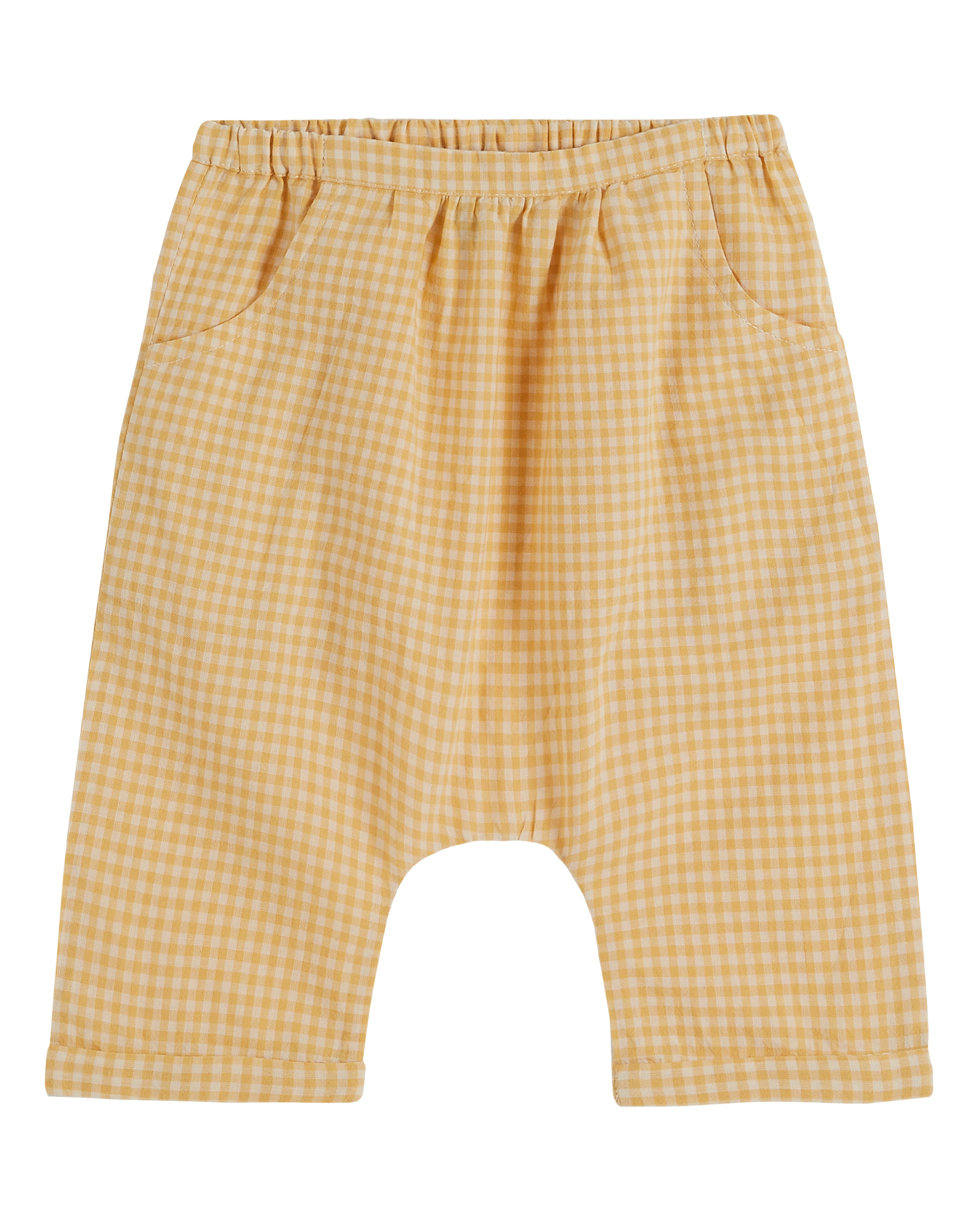 Sarouel vichy jaune