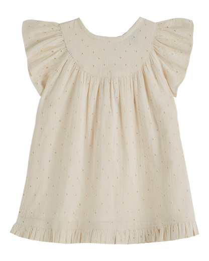 Robe bébé broderie anglaise chantilly