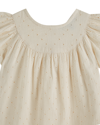 Robe bébé broderie anglaise chantilly