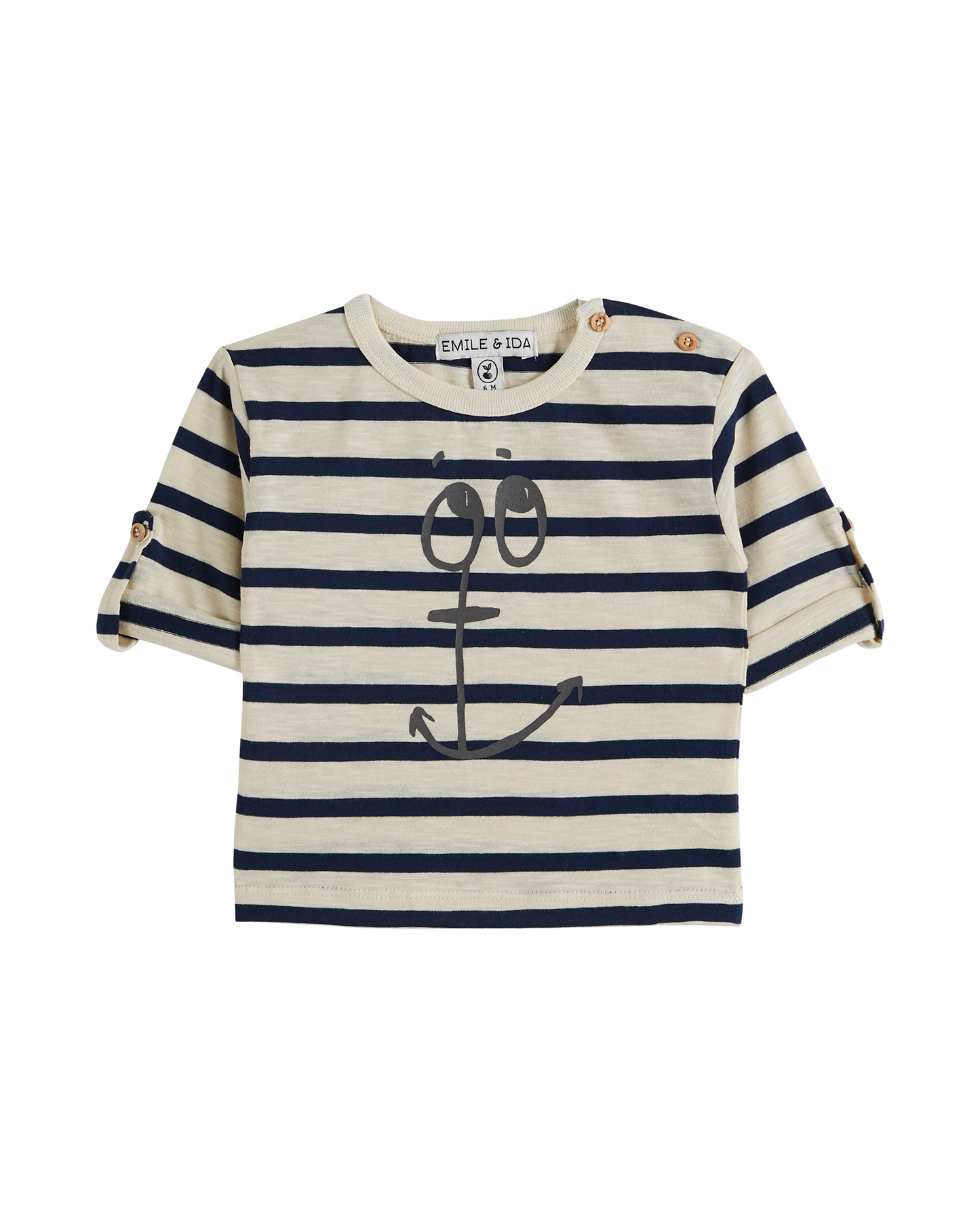 Marinière coton bio rayure marinette