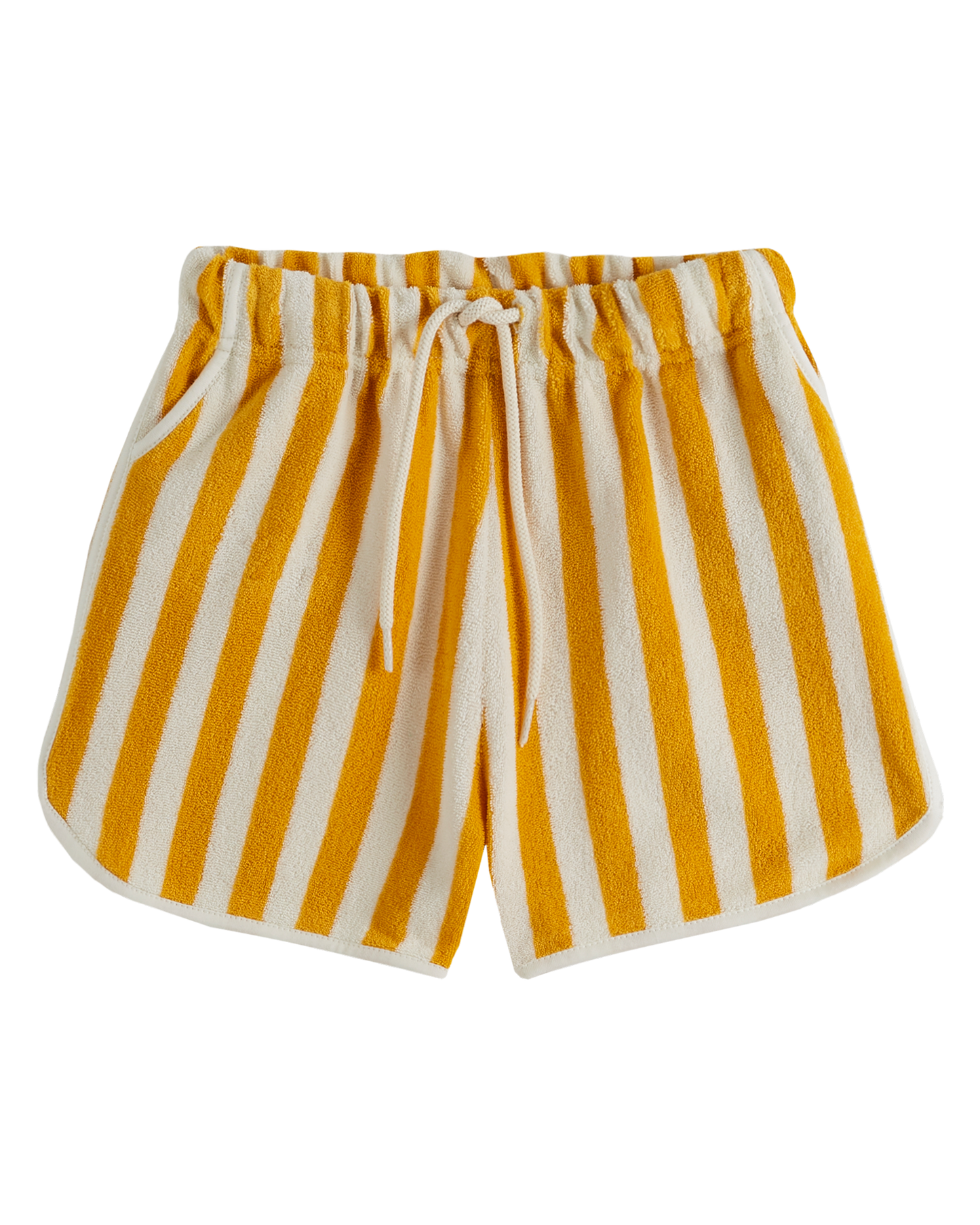 Short éponge rayure soleil
