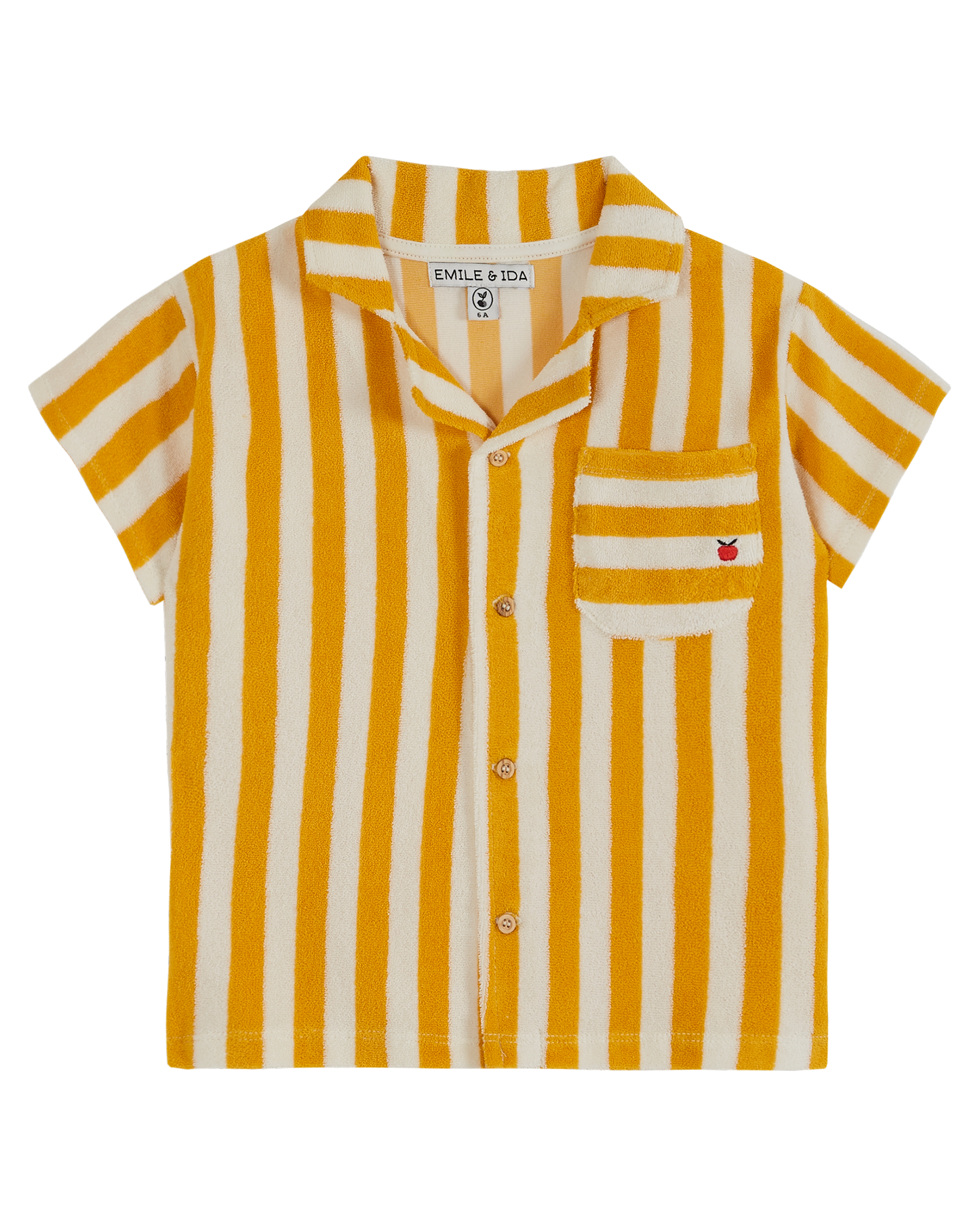 Chemise éponge rayure soleil