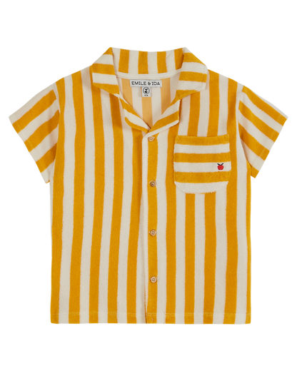 Chemise éponge rayure soleil