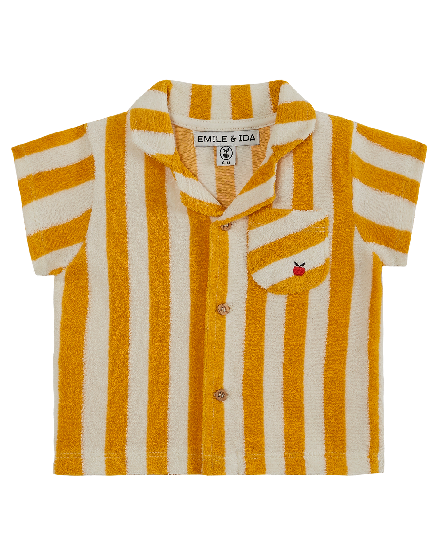 Chemise éponge rayure soleil