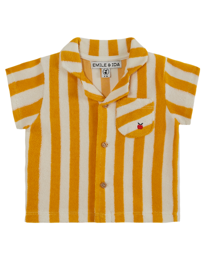 Chemise éponge rayure soleil