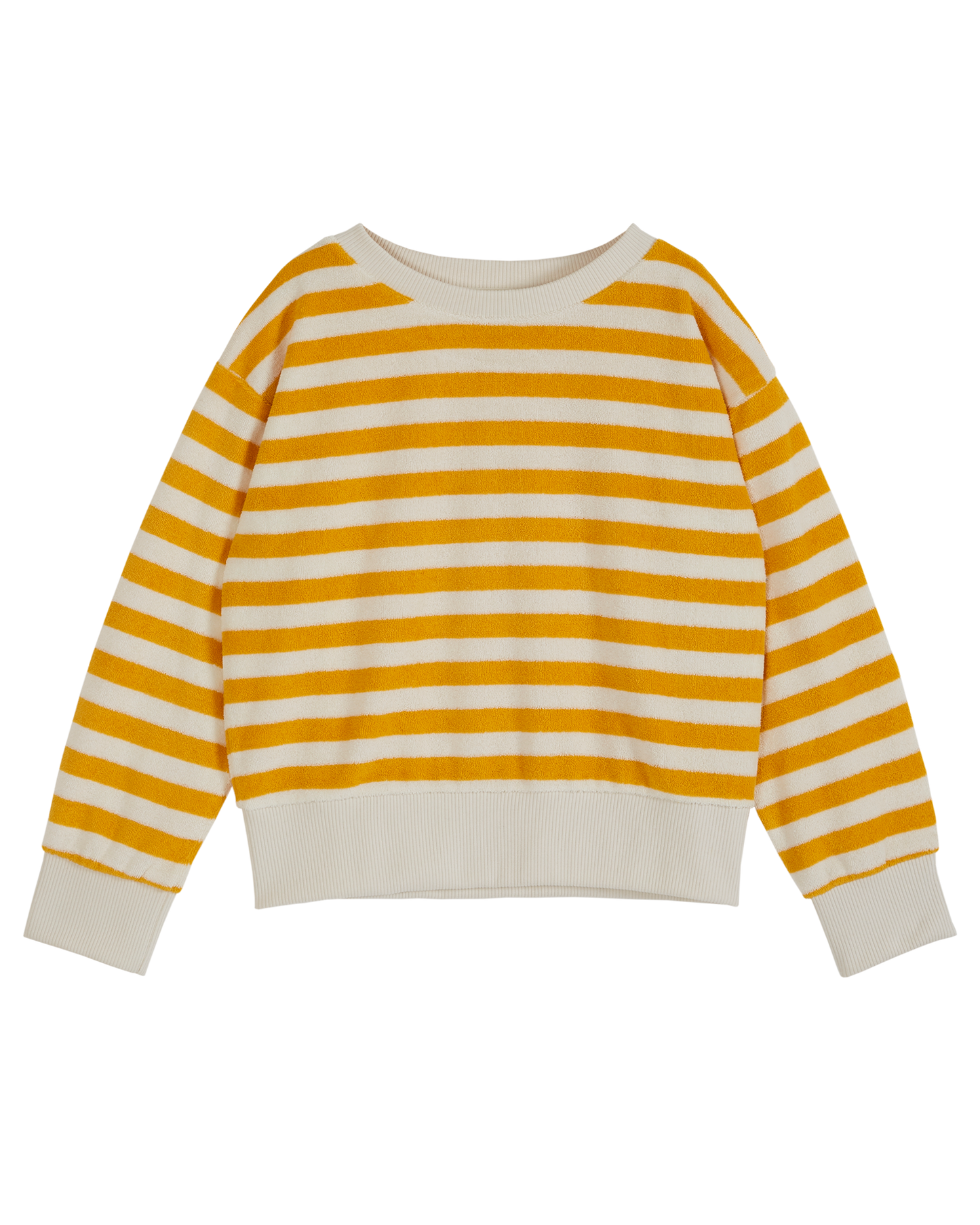 Sweat éponge rayure soleil
