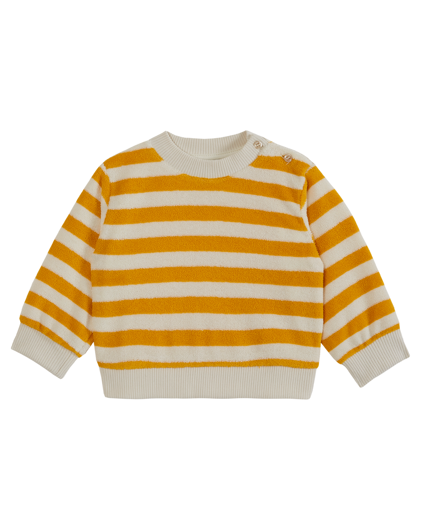 Sweat éponge rayure soleil
