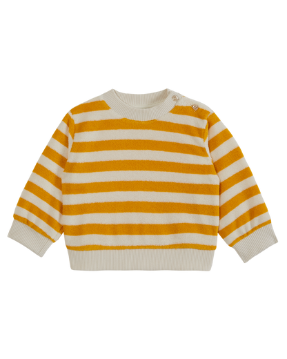 Sweat éponge rayure soleil