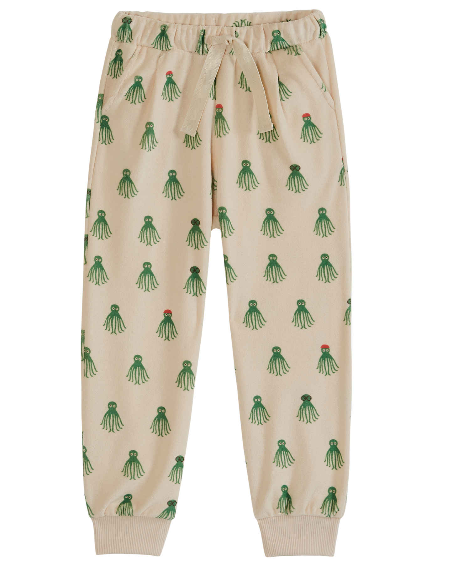 Jogger éponge octopus vert