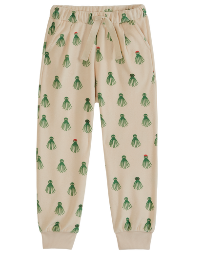 Jogger éponge octopus vert