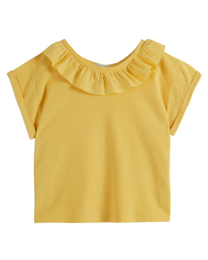 T-shirt coton bio collerette pollen